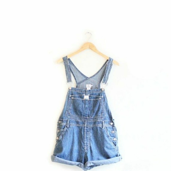 vintage overall shorts